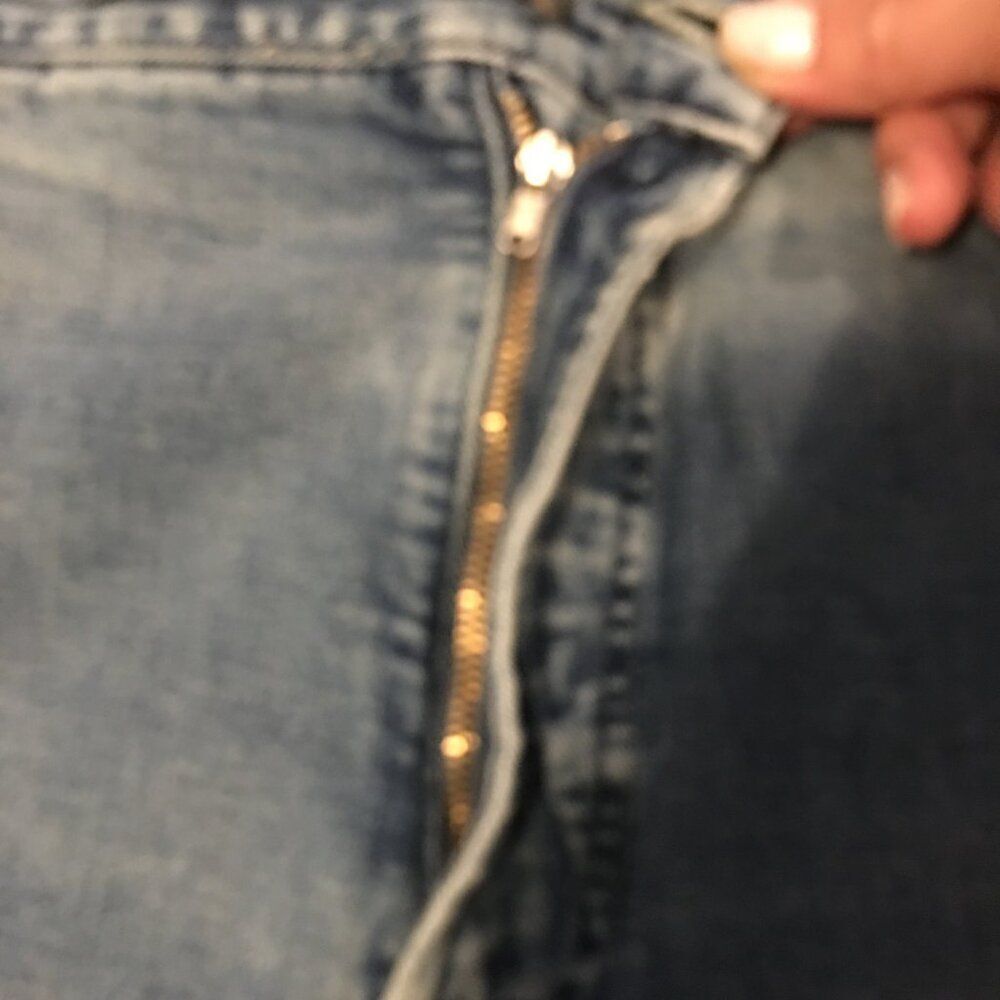 Joseph Abboud Mens Blue Denim Jeans Size 40 Classic Fit Straight Leg - Picture 5 of 8